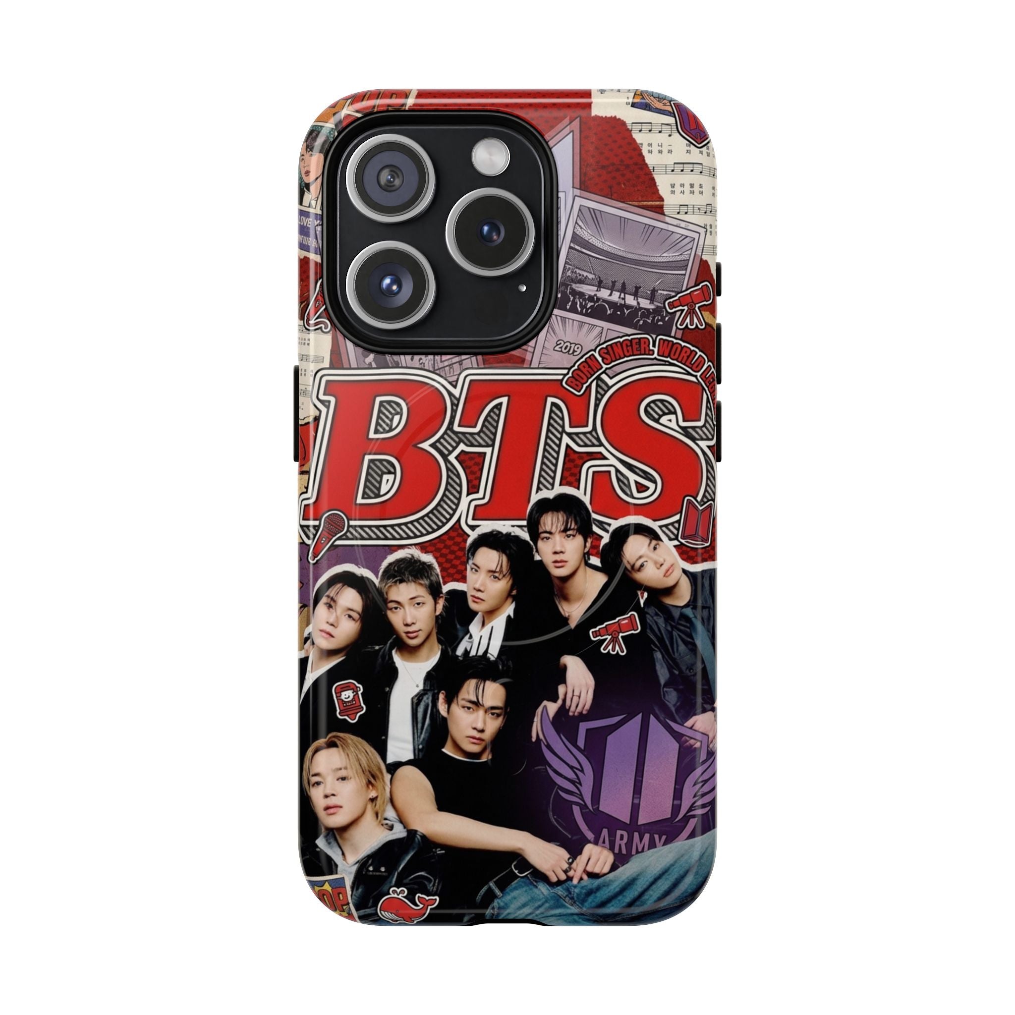 BTS Rolling Stone IPhone Tough Magnetic Cases