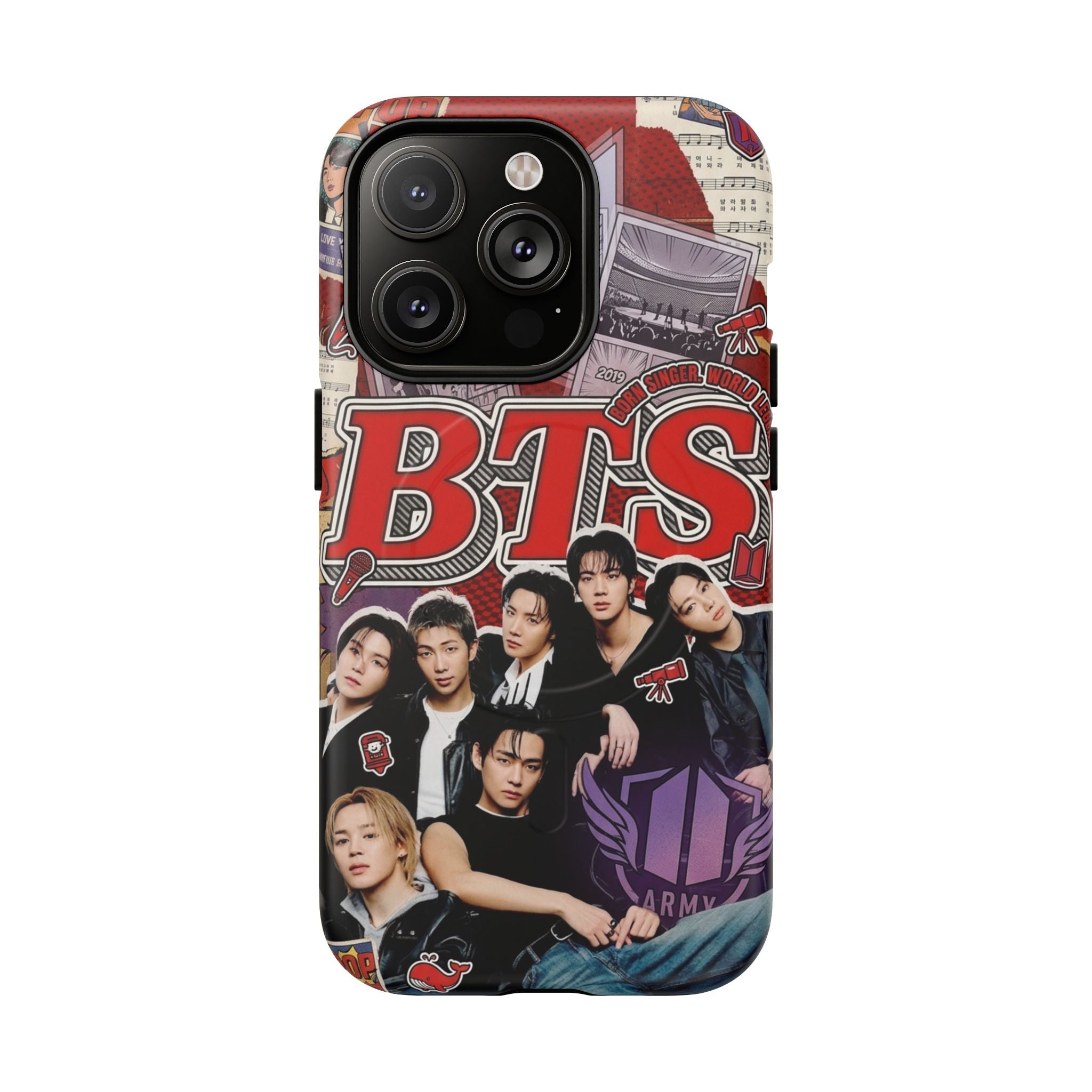 BTS Rolling Stone IPhone Tough Magnetic Cases