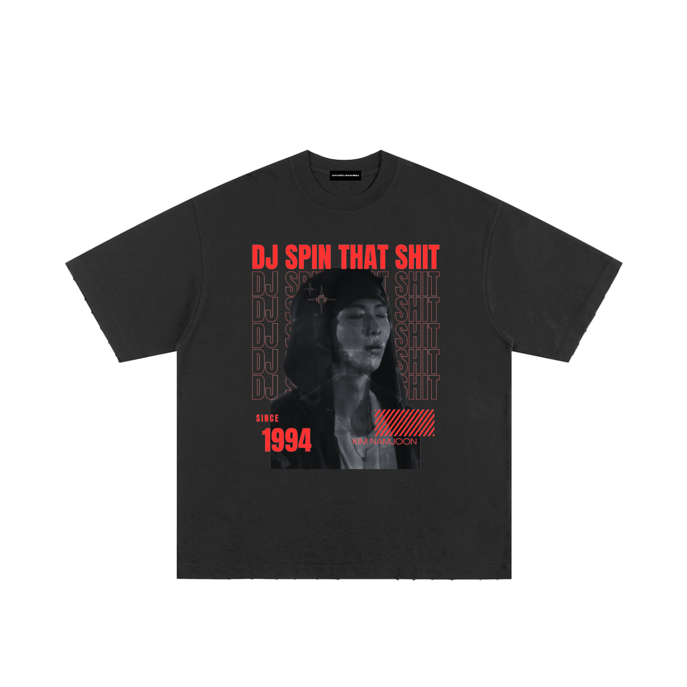 Dj Spin That Shit Hand-frayed T-Shirt