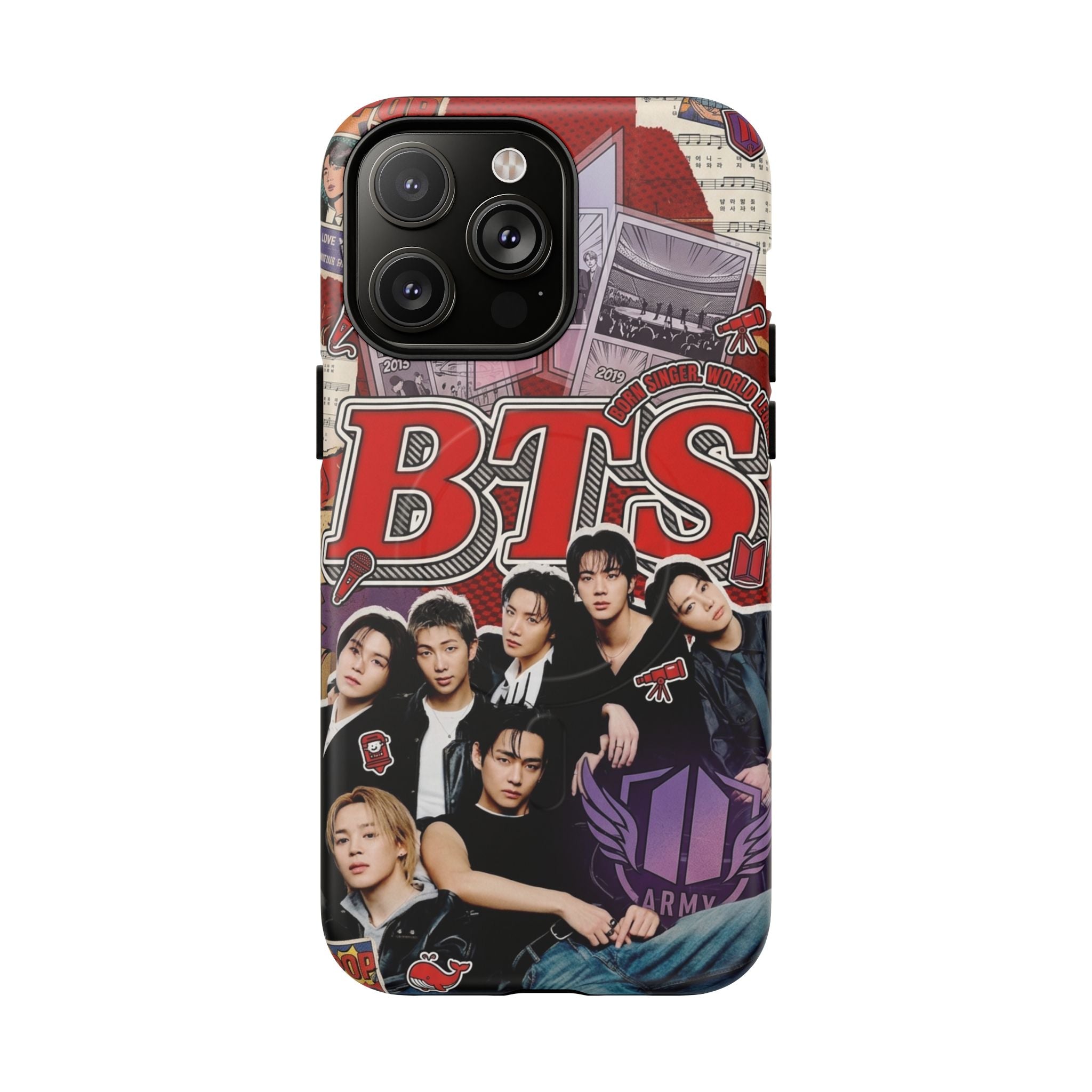 BTS Rolling Stone IPhone Tough Magnetic Cases
