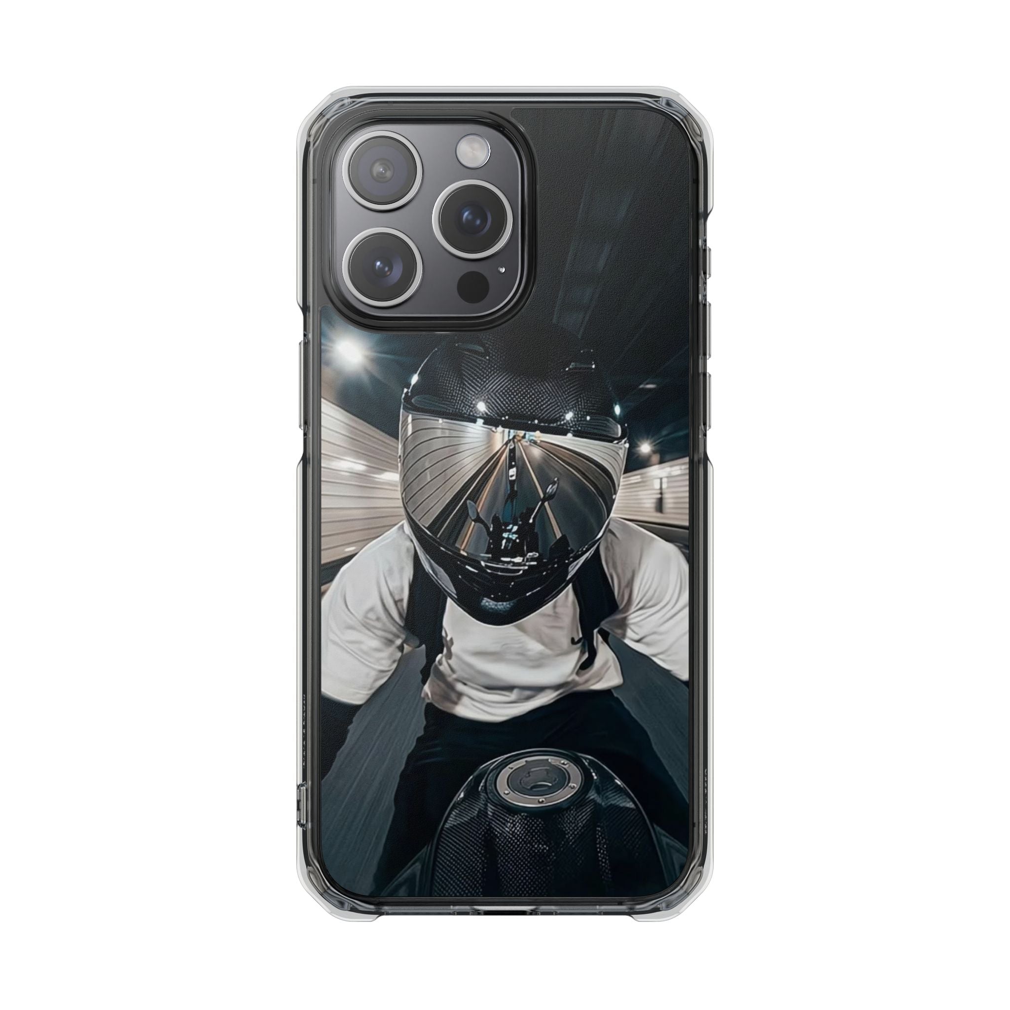 BTS Hooligan Biker (Jungkook) iPhone Clear Magnetic Phone Case