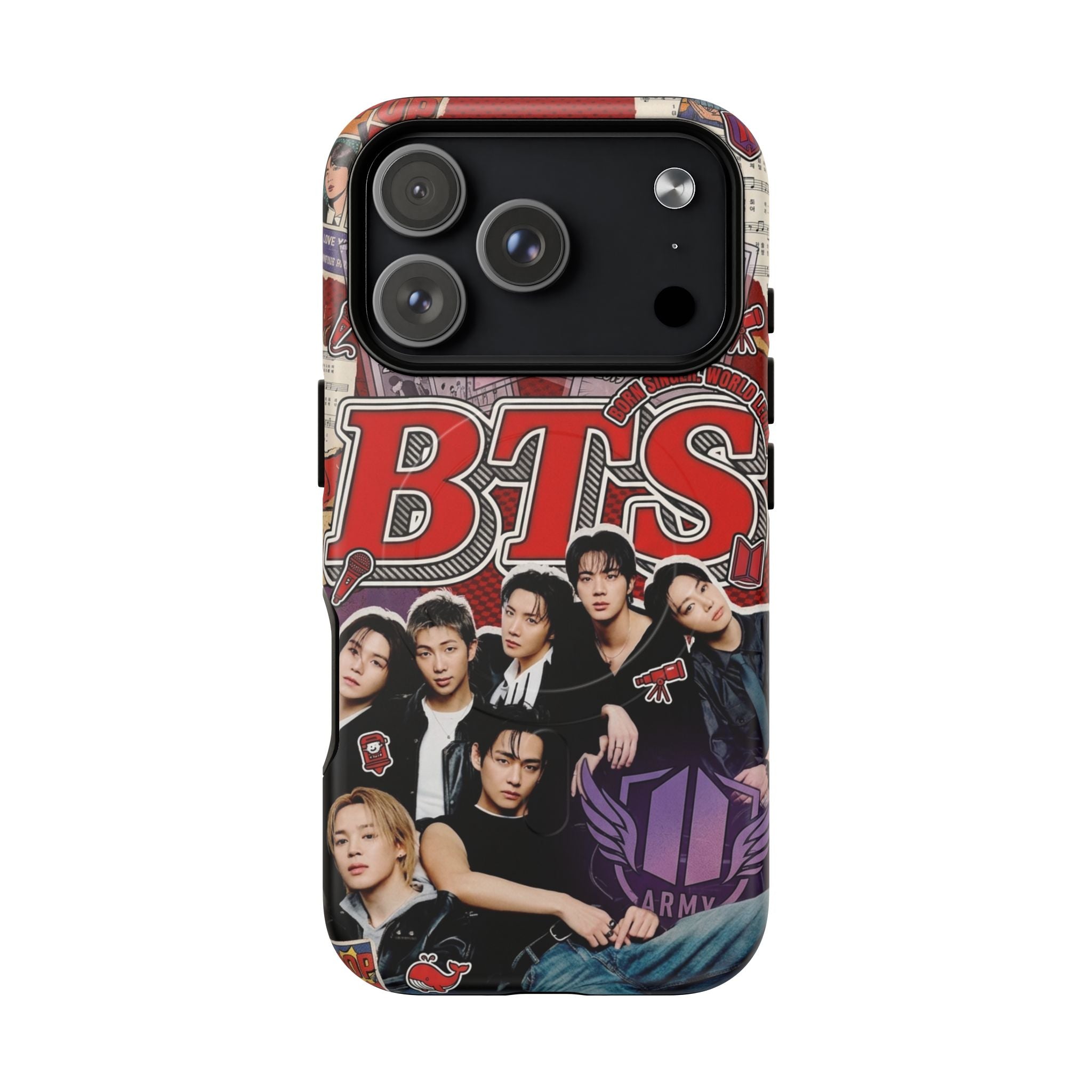 BTS Rolling Stone IPhone Tough Magnetic Cases