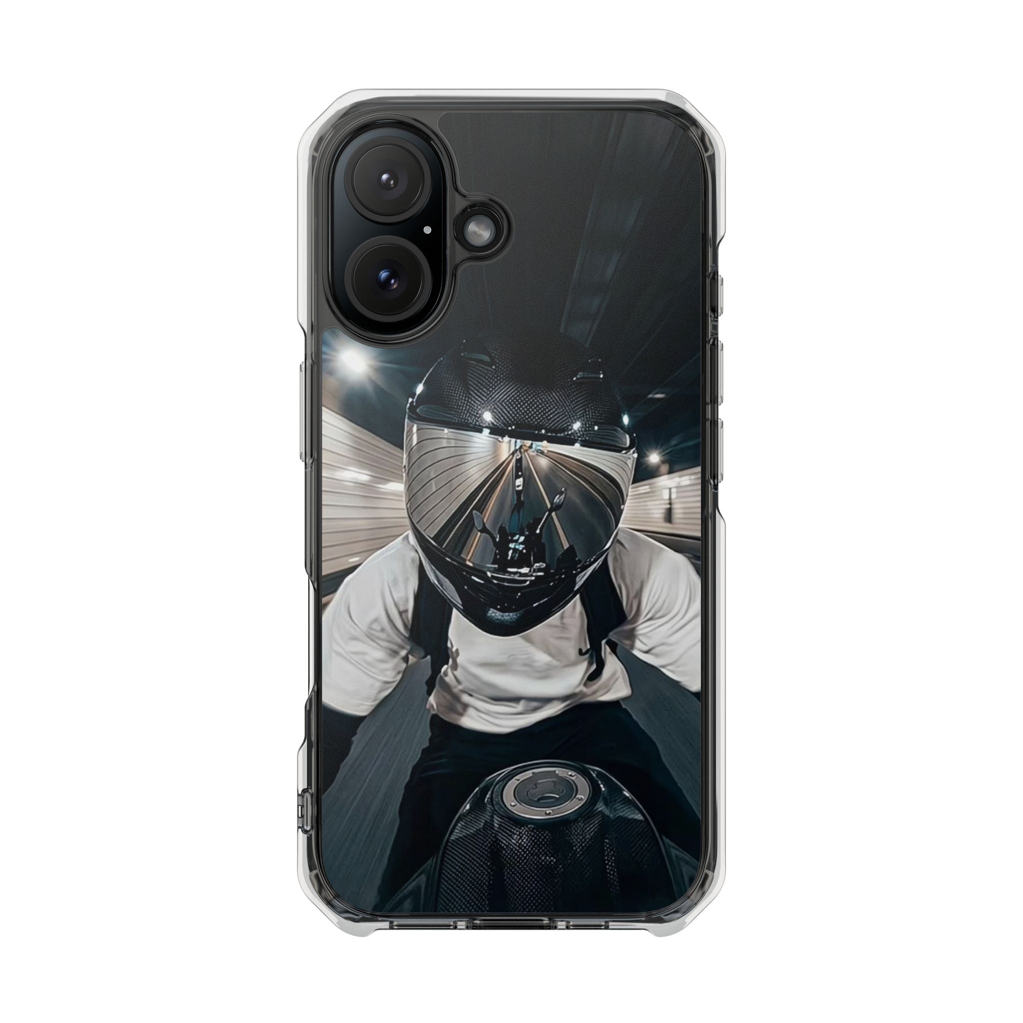 BTS Hooligan Biker (Jungkook) iPhone Clear Magnetic Phone Case