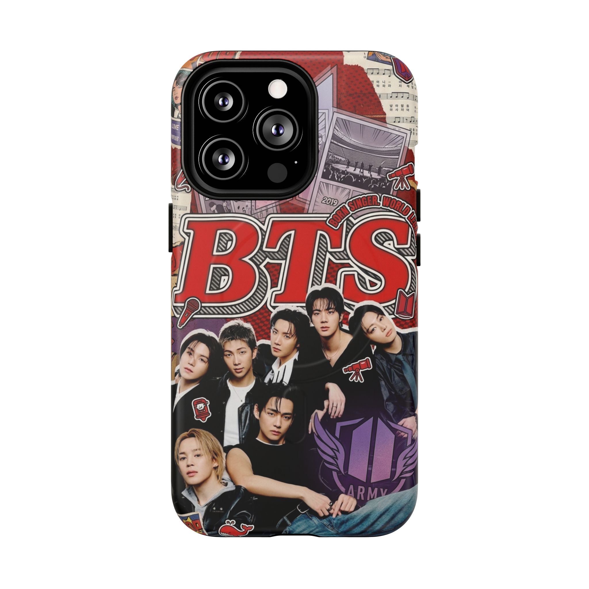 BTS Rolling Stone IPhone Tough Magnetic Cases