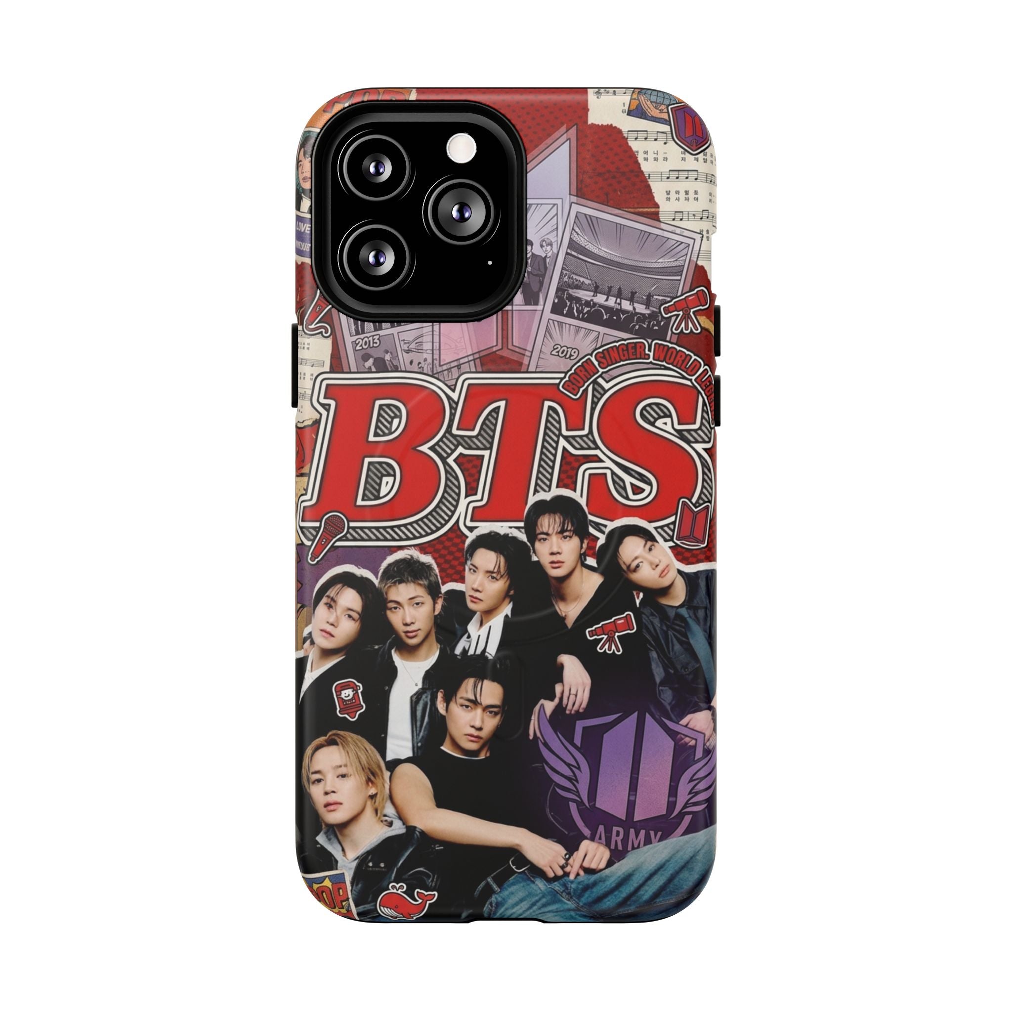 BTS Rolling Stone IPhone Tough Magnetic Cases