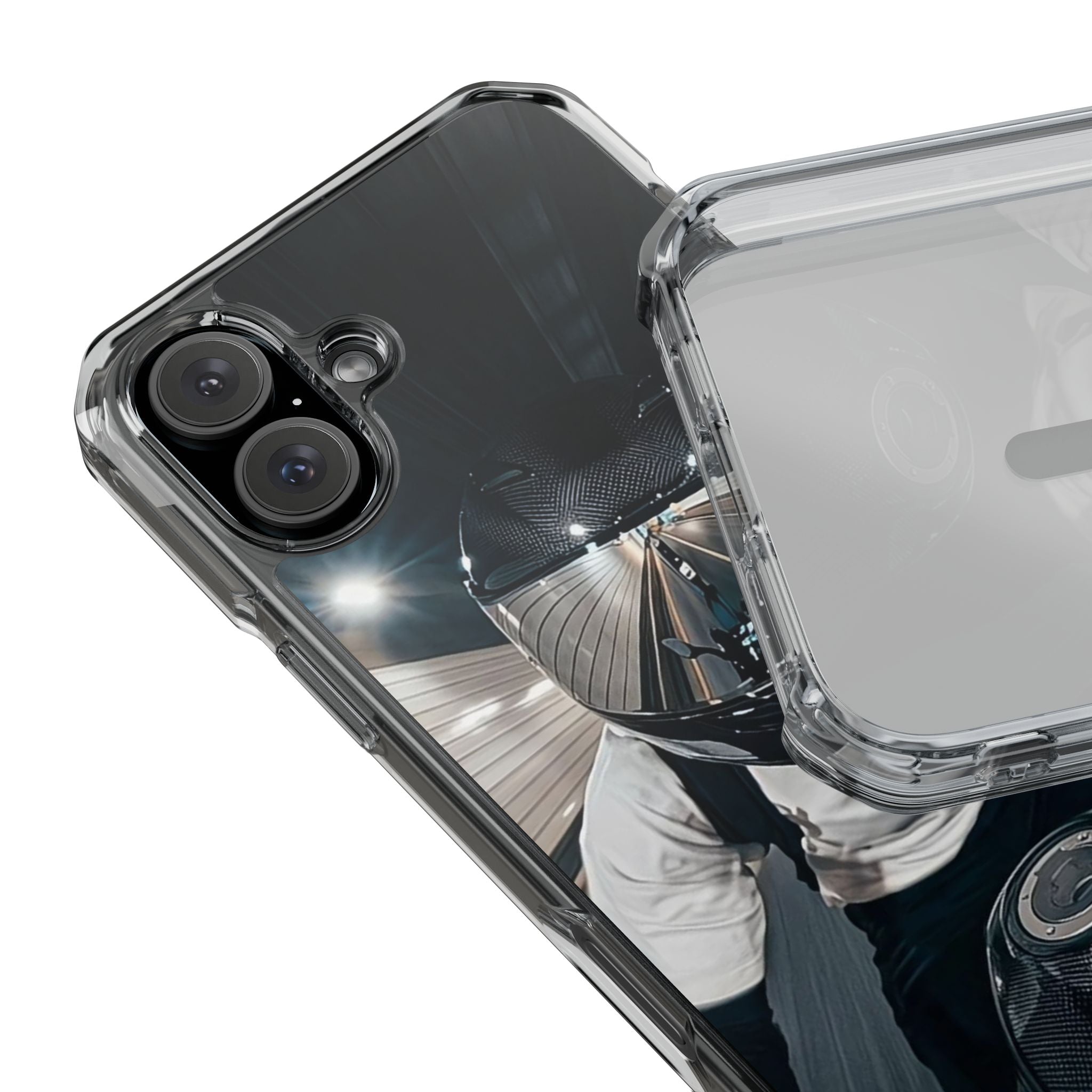 BTS Hooligan Biker (Jungkook) iPhone Clear Magnetic Phone Case