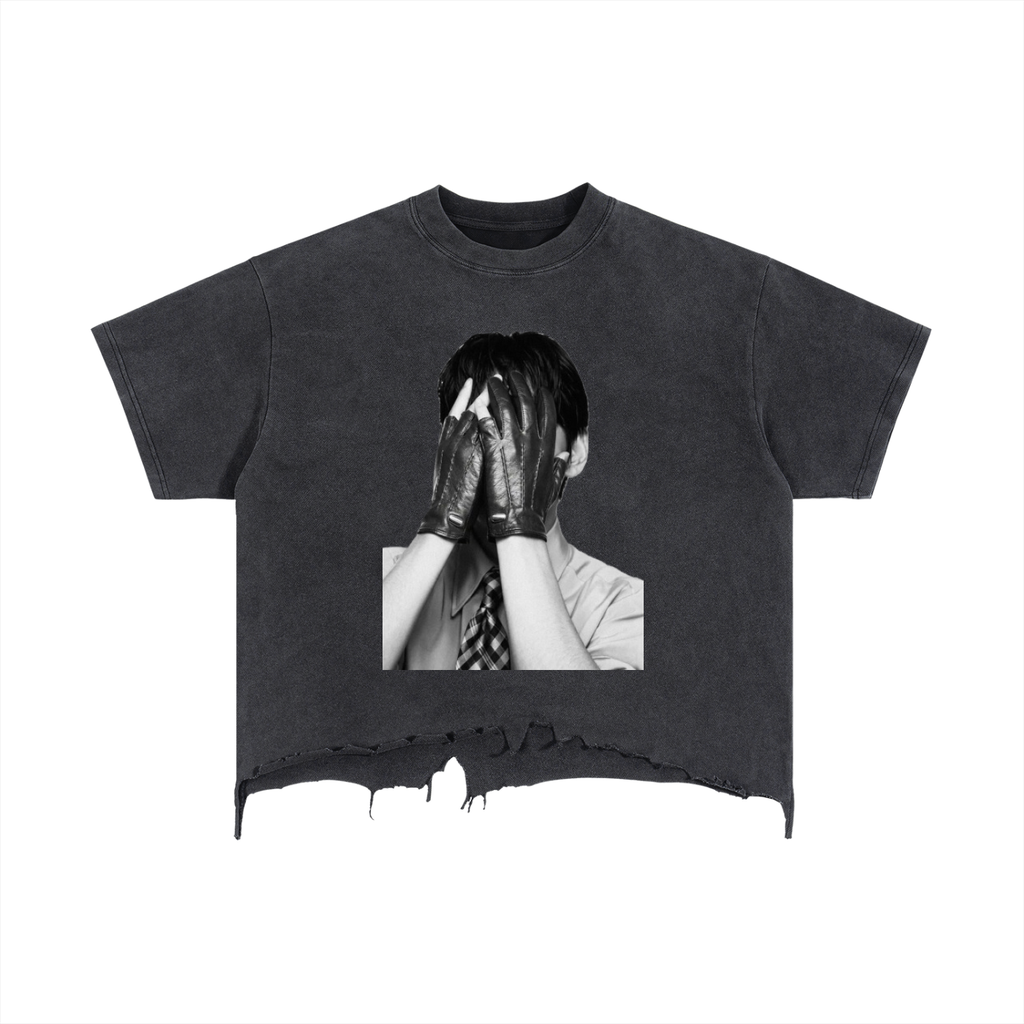 BTS ARIRANG S/S Distressed Hem T-Shirt (BTS)