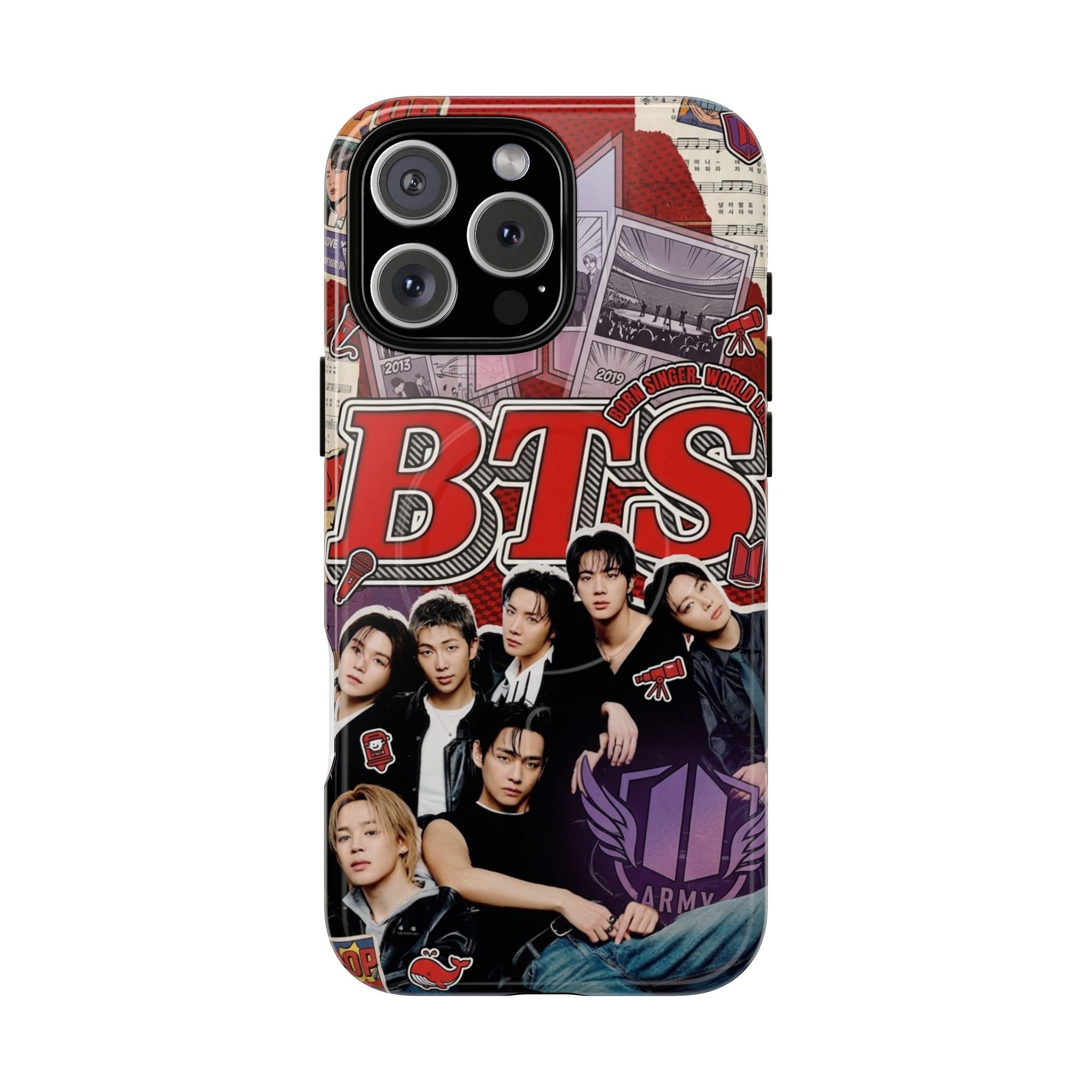 BTS Rolling Stone IPhone Tough Magnetic Cases