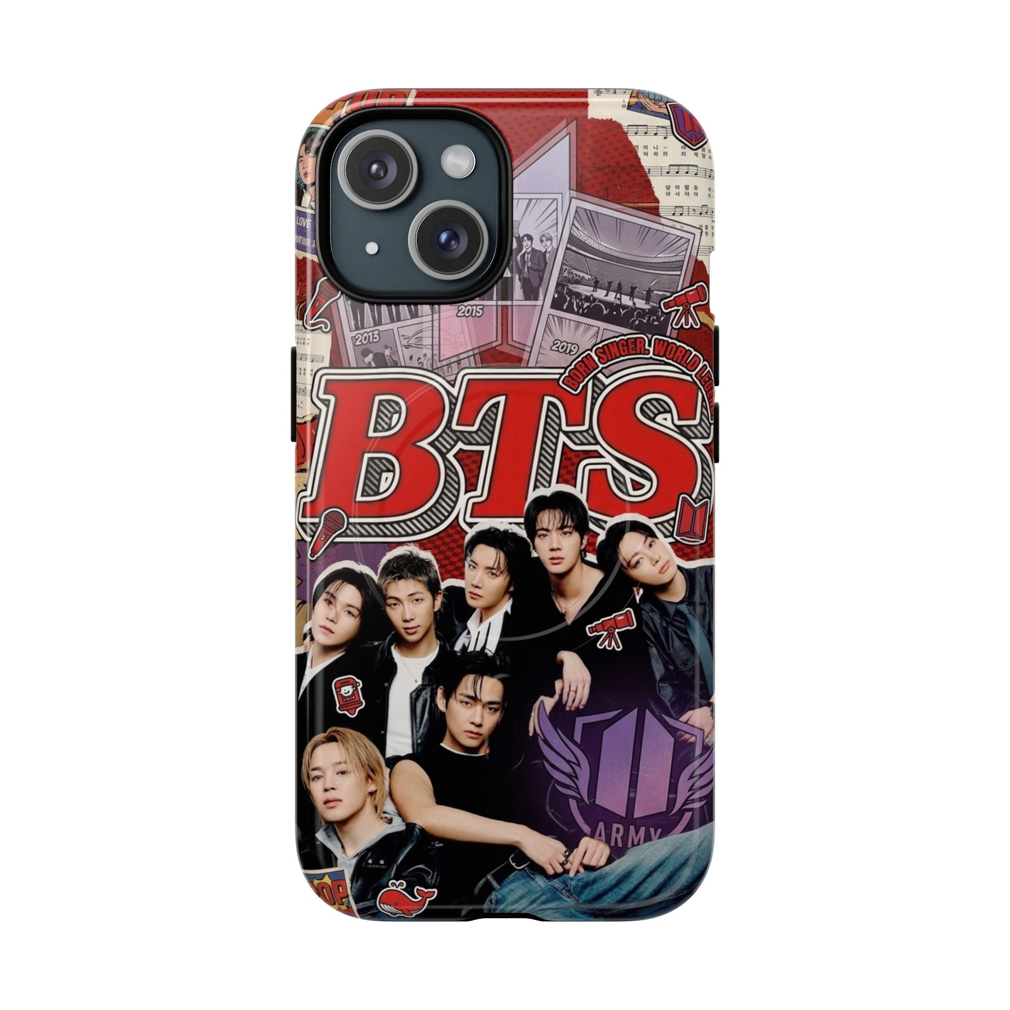BTS Rolling Stone IPhone Tough Magnetic Cases