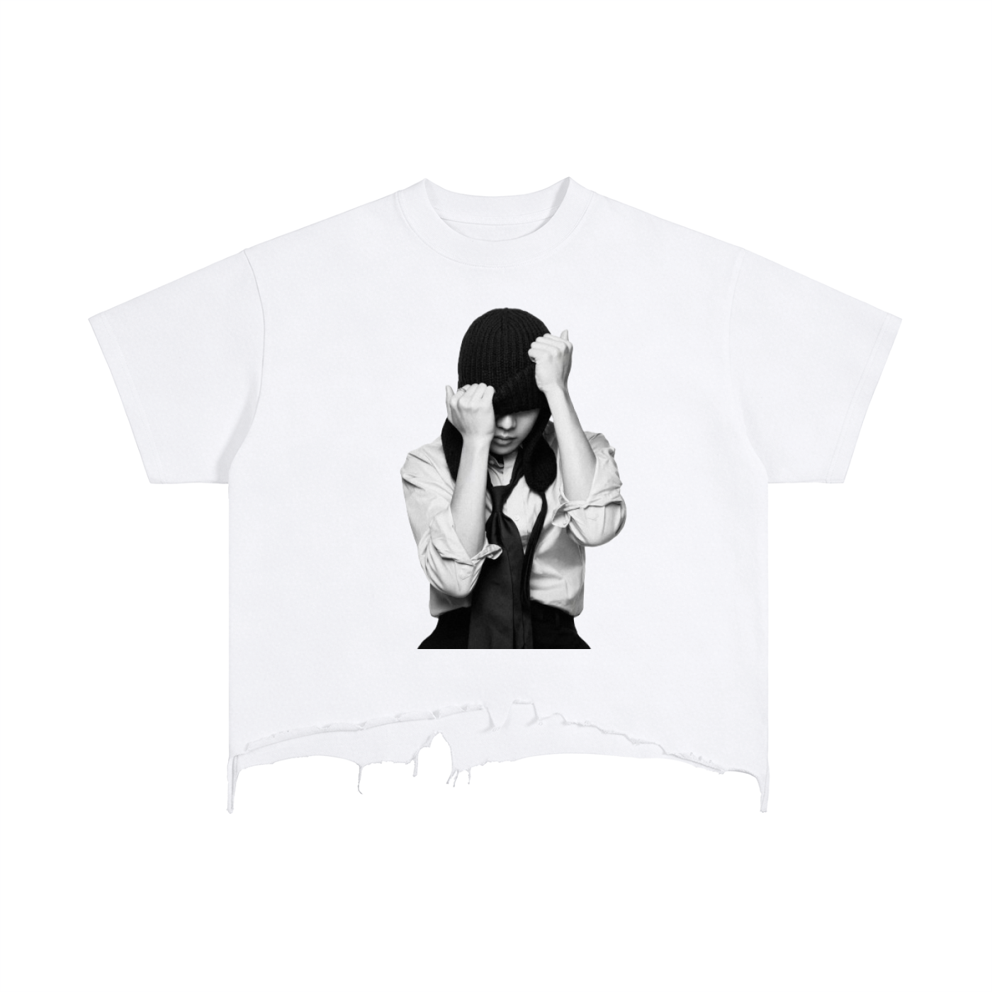BTS ARIRANG S/S Distressed Hem T-Shirt (BTS)