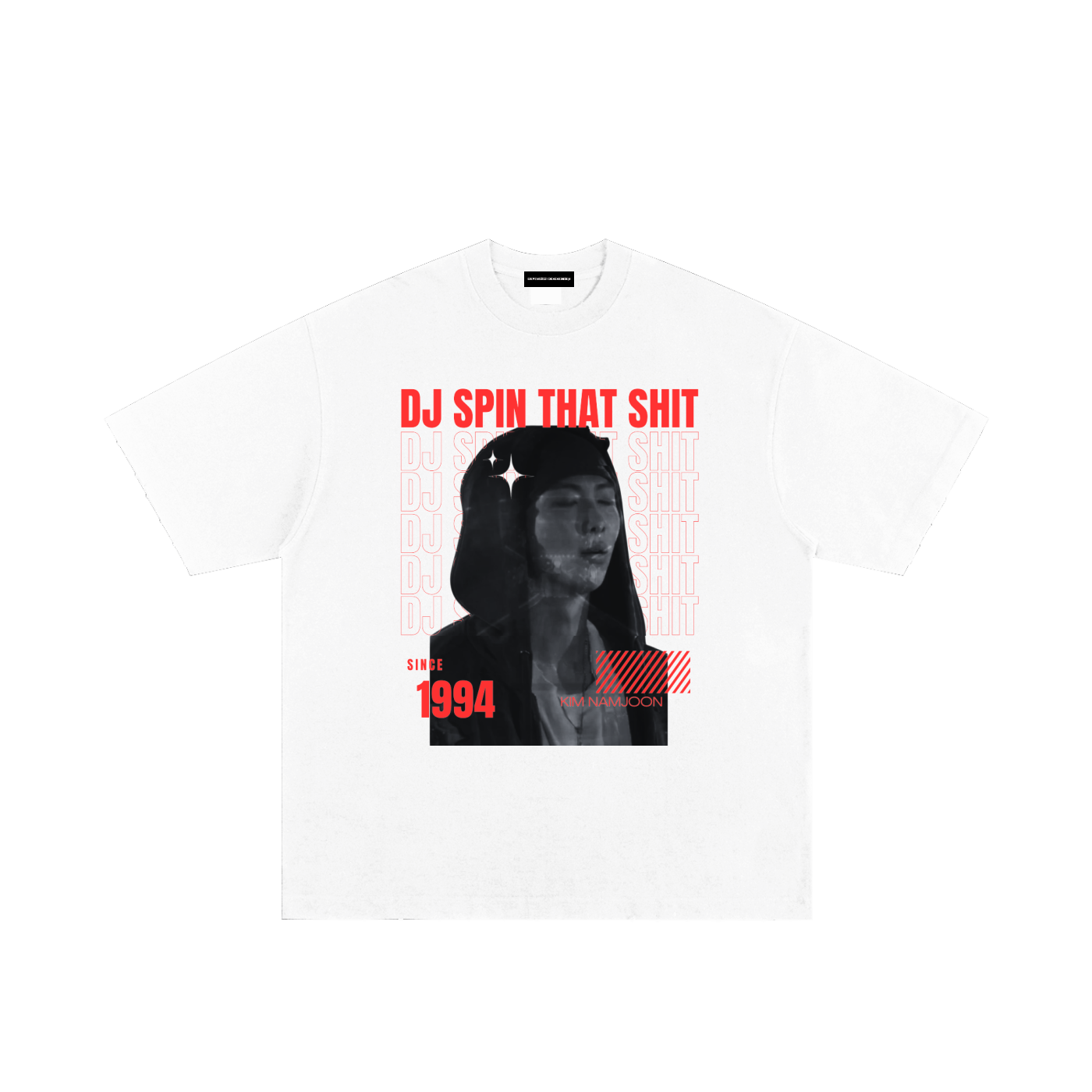 Dj Spin That Shit Hand-frayed T-Shirt