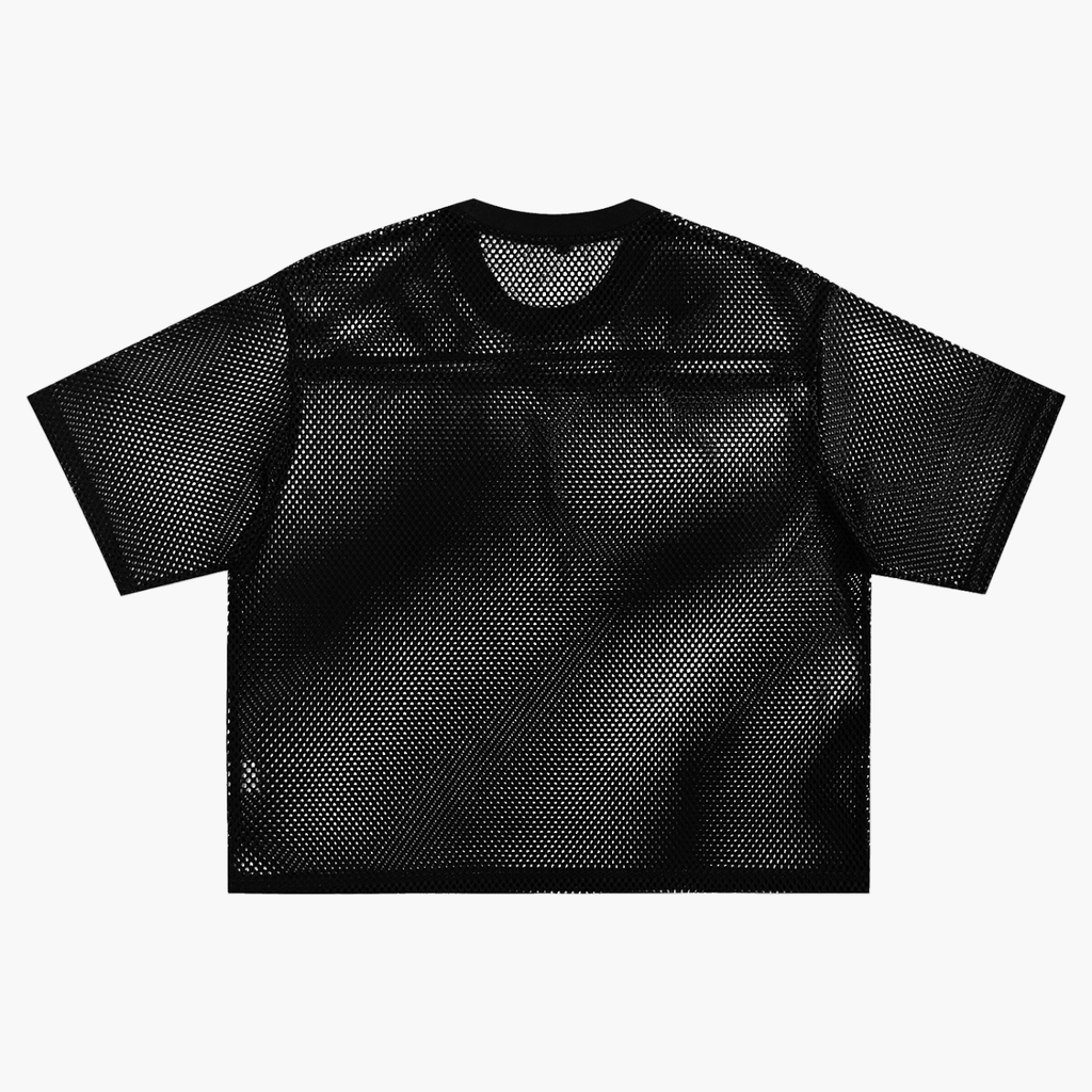 Old BTS Logo See-through Net T-Shirt