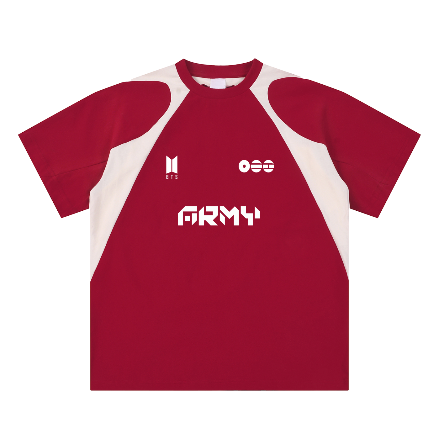 ARMY Contrast Panel T-Shirt