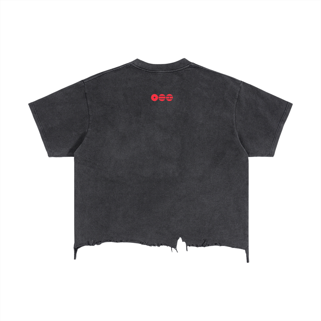 BTS ARIRANG S/S Boxy Distressed
Hem T-Shirt (J-Hope)
