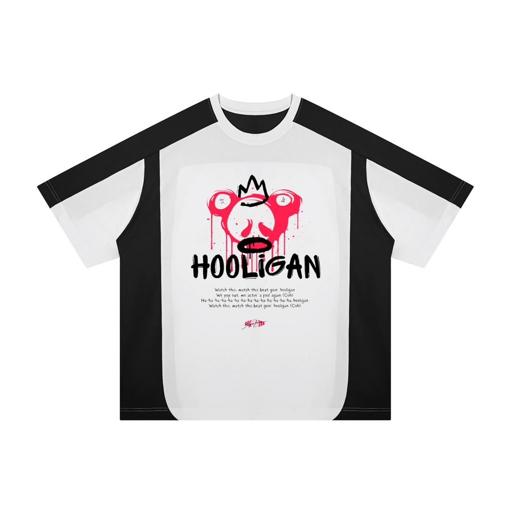 BTS (Hooligan) Unisex Color Block Loose T-Shirt
