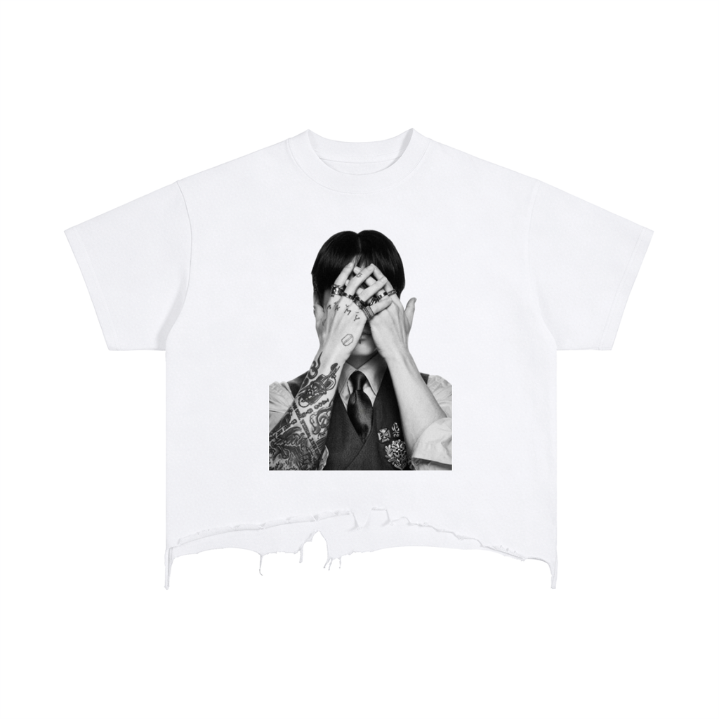 BTS ARIRANG S/S Distressed Hem T-Shirt (BTS)